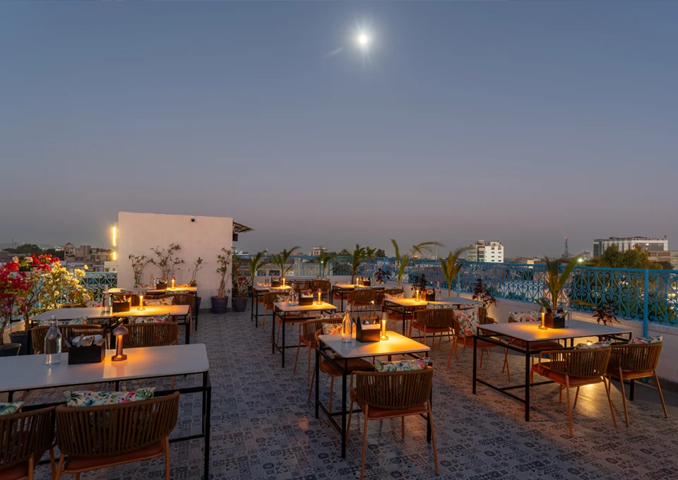 Baari Sunset dinner spot Jodhpur