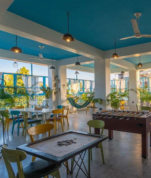 Chill, playful, and filled with friendly chaos