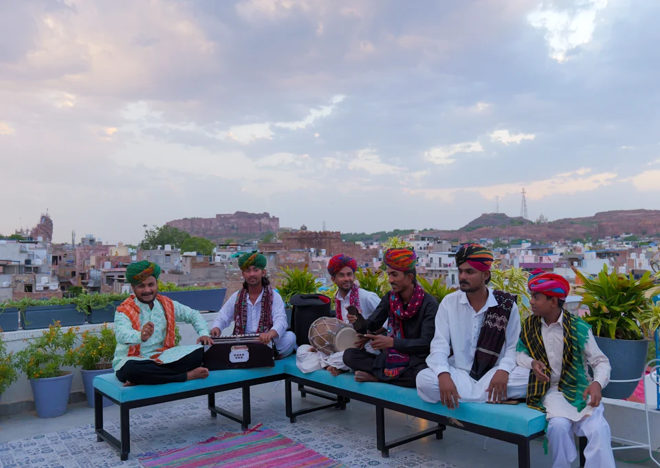 Traditional music dining Jodhpur